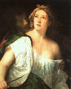  Titian Suicide of Lucretia oil